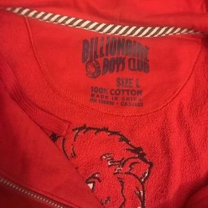 Billionaire Boys Club Sweaters - BillionaireBoysClub Red zip up Hoody size L Billionaire Boys Club Sweaters - BillionaireBoysClub Red zip up Hoody size L